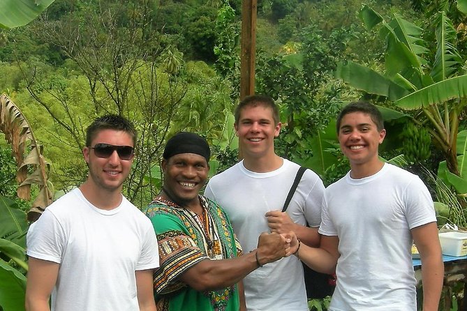 Scenic Tour of Soufriere - Anse La Raye shows the fishing coast