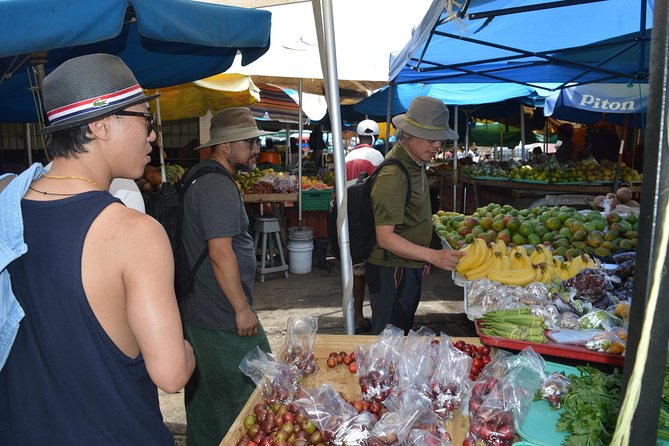 Shopping - St Lucia Got Talent Tour - The vehicle and pickup make the day easier