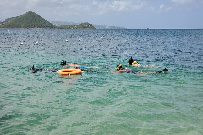 Snorkeling at Pigeon Island - Starting at Pigeon Island beach