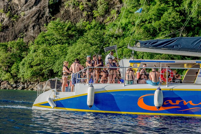 Soufriere Adventure Cruise - Snorkeling beneath the Pitons