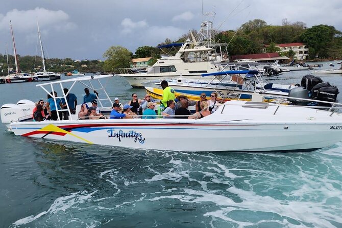 Soufriere Boat Tour Experience - The boat ride and the social finish