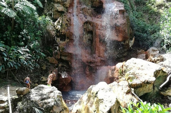 Soufriere Catamaran Excursion & Sapphire Falls Hike - A short transfer, with one group detail to watch