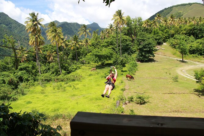 Soufriere Catamaran Excursion with Zip Lining from Castries - The Pitons make the cruise memorable