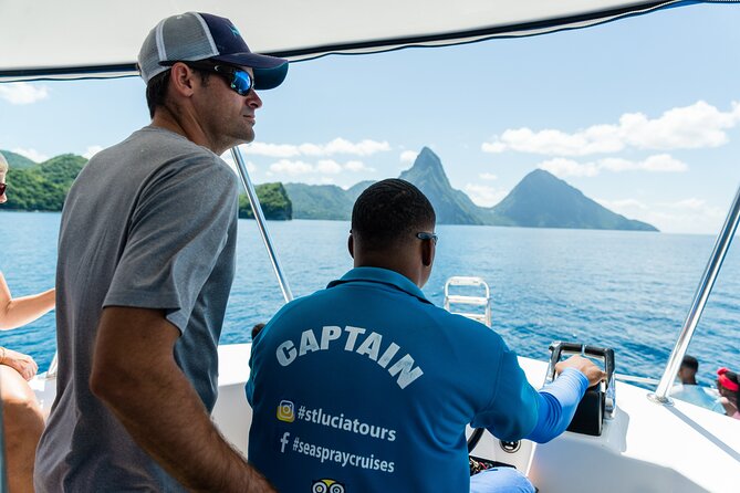 Soufriere Catamaran Excursion with Zip Lining from Castries - Snorkeling at selected swim stops
