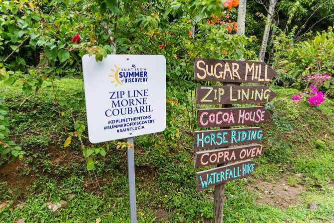 Soufriere Excursion with Rum & Chocolate Tasting - Arriving in Soufriere and seeing the Pitons