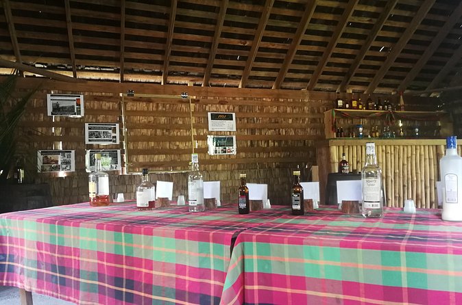 Soufriere Excursion with Rum & Chocolate Tasting - Morne Coubaril: rum, chocolate, and lunch