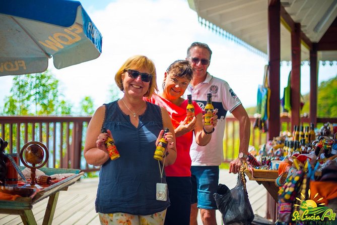 Soufriere Tour - Gems of the West - Seeing Soufriere Bay and the town