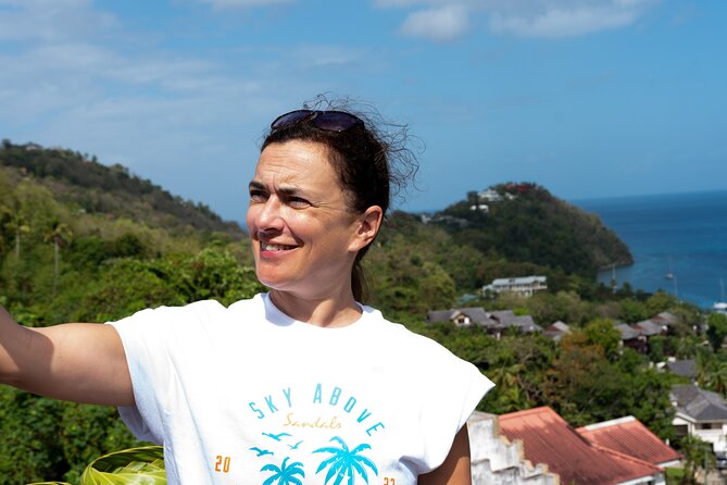 Soufriere Volcano Experience - The 15-minute hike to River Pool Waterfall