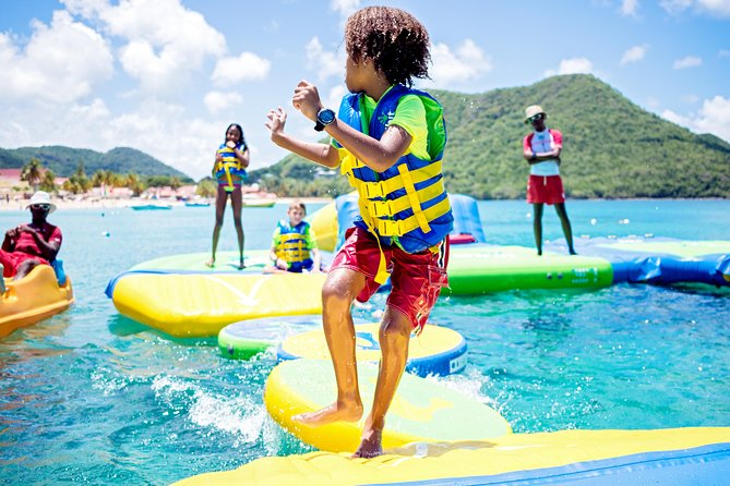 Splash Island Water Park in St Lucia - Stop 2: lunch at Hi-Tide Beach Bar & Restaurant