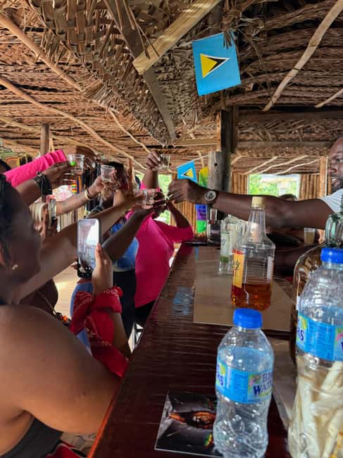 St. Lucia: ATV Tour with Beach Ride and Rum Tasting - A beach ride followed by Clive’s rum punch