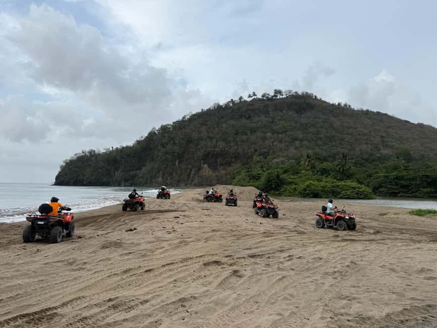 St. Lucia: ATV Tour with Beach Ride and Rum Tasting - The 3-hour option adds Anse La Raye and a waterfall