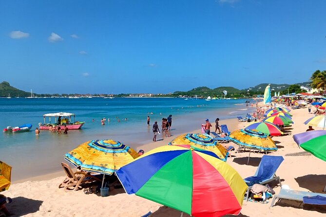 St. Lucia Beach Day with Paradise Beach Comforts & Transportation - Who should book this Reduit Beach day?