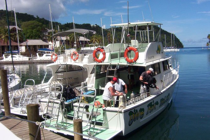 St Lucia Beginner Scuba Diving Tour - A 15 to 45 minute ride along St Lucia’s sheltered coast