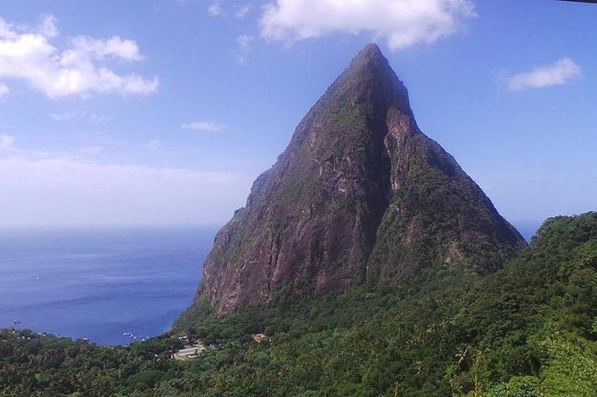 St. Lucia Botanical Gardens and Waterfall Tour Groups only - The Pitons and Soufriere Bay