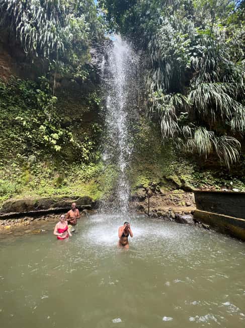 St. Lucia Caribbean: Sea and Land Excursion - Sugar Beach and the final swim