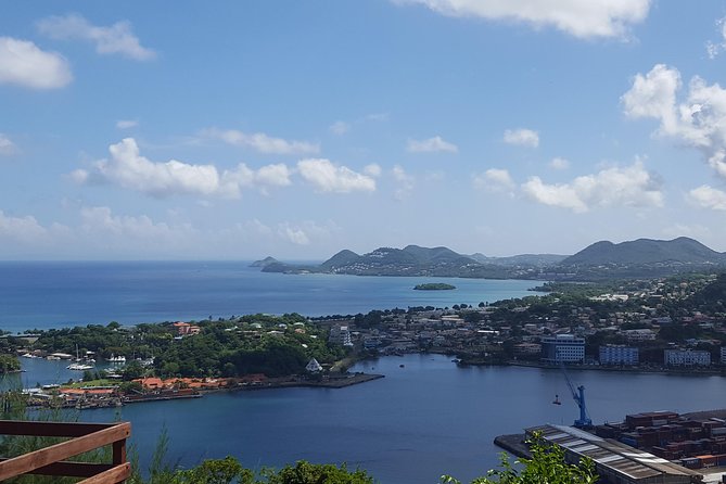 St Lucia Castries to Pitons Tour - The Pitons viewpoint is the main event
