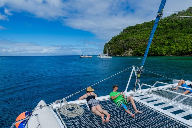 St Lucia Catamaran Day Sailing and Sightseeing Tour - Diamond gardens, waterfalls, and a changeable stop
