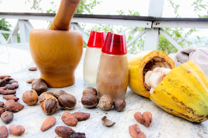 St Lucia Chocolate Making Marigot Bay & Souvenir Shopping - Making dark chocolate at Cacoa Sainte-Lucie