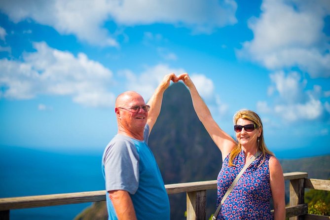 St Lucia Cruise Ship Excursion - Tet Paul Nature Trail is short but not effortless
