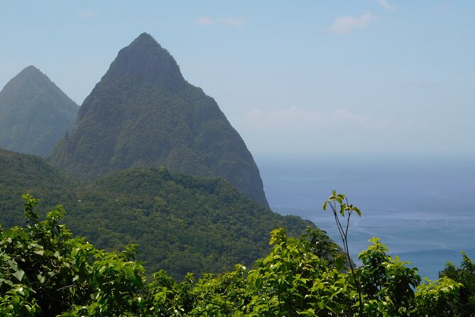 St Lucia Gros Piton Climb Challenge - Marigot Bay From the Hurricane Hole Viewpoint
