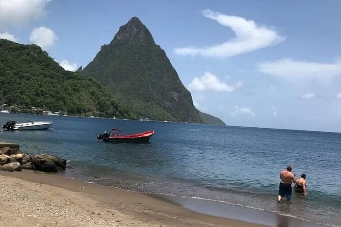 St Lucia Island Fun Tour - Sulphur Springs mud bath: the tour’s main event