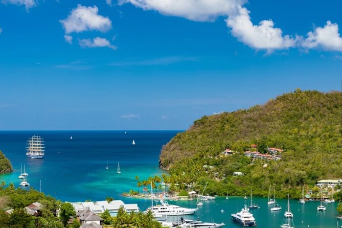 St. Lucia Island Short Tour - Roseau Beach and the banana-growing area