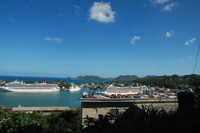 St. Lucia Island Short Tour - Castries city sights on the way