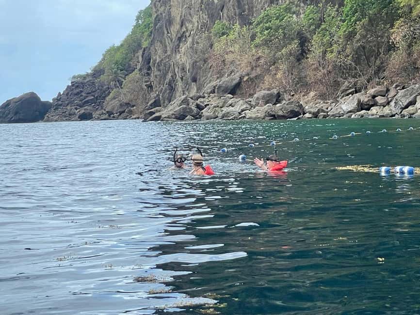 St. Lucia: Land and Sea All Inclusive Tour - Sulphur Springs and the black-swimwear rule