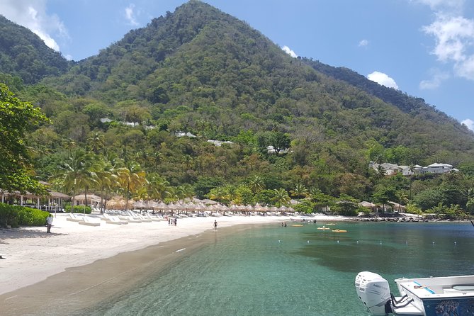 St. Lucia Land and Sea Tour - Soufriere Bay and the local lunch