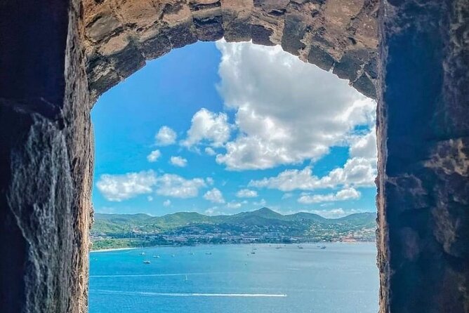 St Lucia Pigeon Island Ultimate Relax-Experience (Inc-Lunch) - A quick photo stop at Darren Sammy National Cricket Stadium