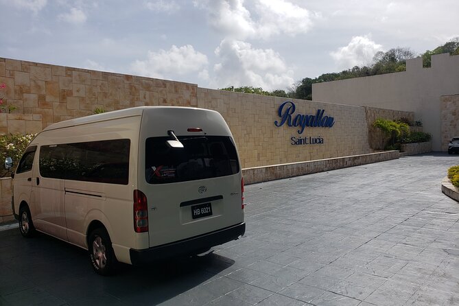 St. Lucia Private Airport Transfer to Royalton Resort and Spa - A private vehicle instead of a shared shuttle