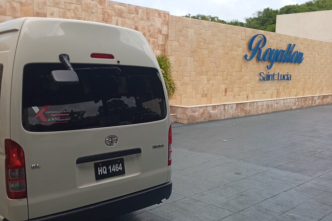 St. Lucia Private Airport Transfers from UVF (GROUPS of 4) - Key points to know before booking