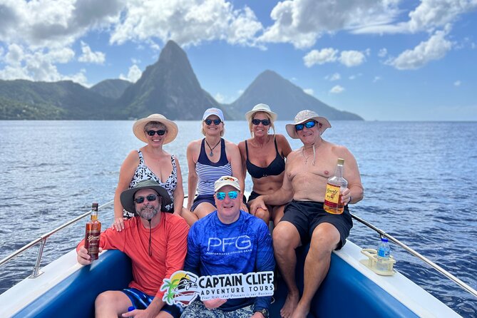 St. Lucia Private Boat to Soufriere:Snorkeling, Sightseeing,Beach - Why seeing St. Lucia by boat makes sense