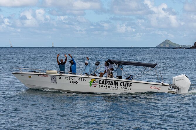 St. Lucia Private Boat to Soufriere:Snorkeling, Sightseeing,Beach - Anse Chastanet and one of St. Lucia’s best reefs