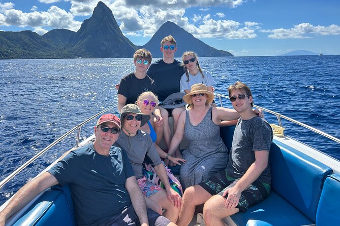 St. Lucia Private Boat to Soufriere:Snorkeling, Sightseeing,Beach - Anse Cochon for another swim and snorkel