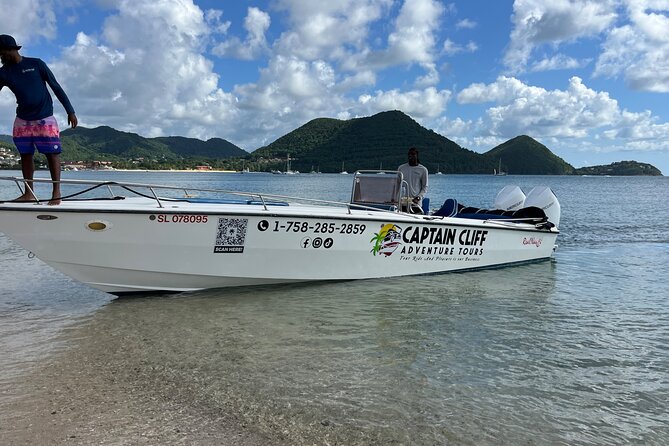 St. Lucia Private Boat to Soufriere:Snorkeling, Sightseeing,Beach - The crew is a major part of the experience