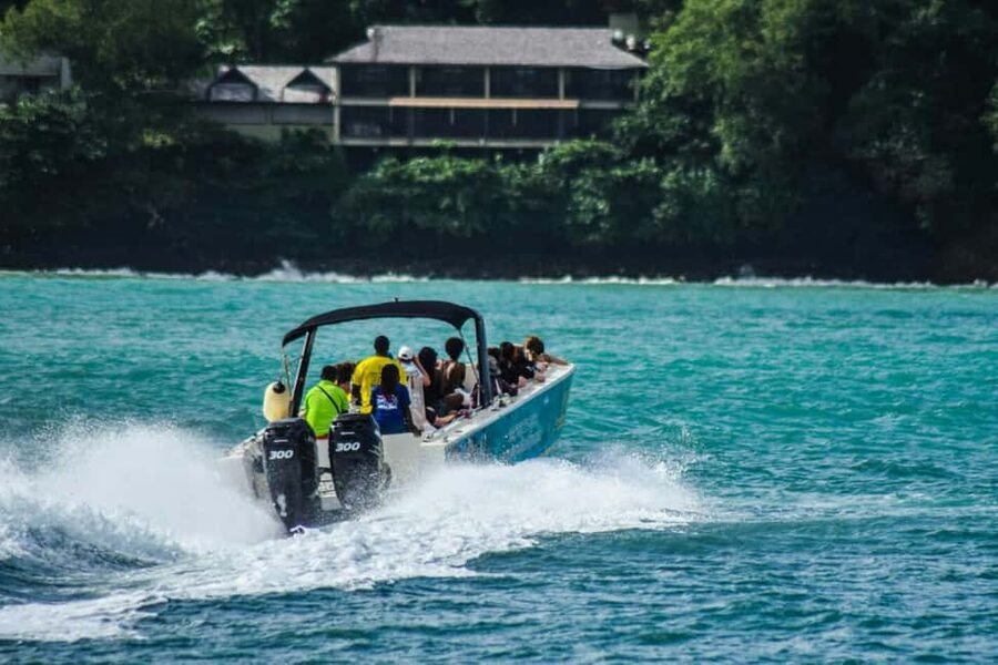 St Lucia: Private Speed Boat Tour from Castries - Leaving Castries for Marigot Bay