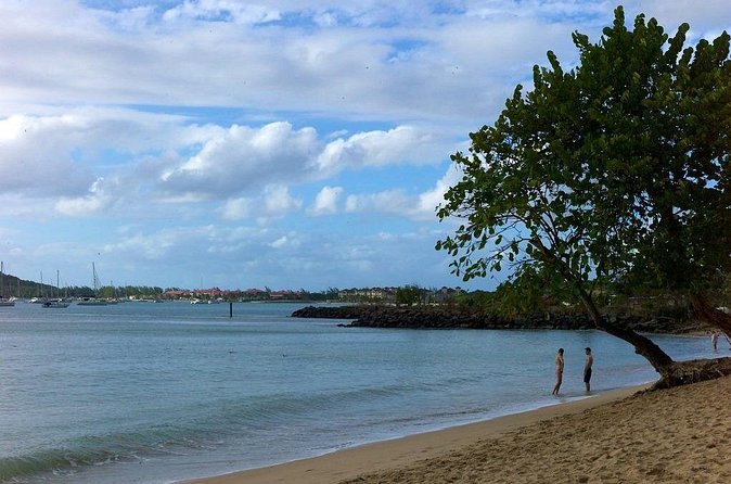 St. Lucia Reduit Beach Shuttle - Groups Only Cruise ship Guest only groups - Four hours on the sand, with no forced schedule