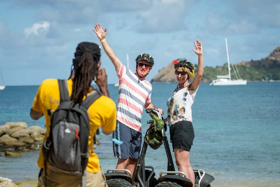 St. Lucia: Rodney Bay Village Segway - Starting with 20 minutes on the practice track