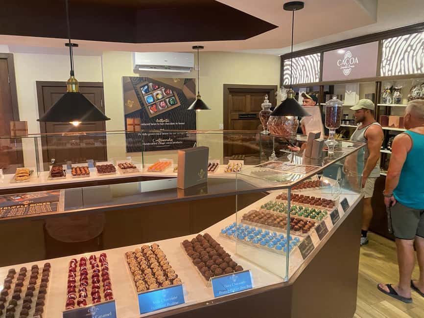 St. Lucia: Rum Distillery and Chocolate Making Experience - Marigot Bay brings the first big view