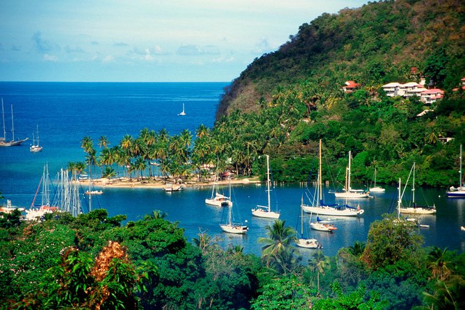 St Lucia Shore Excursion: Land & Sea Tour - From Castries harbor to Morne Fortune