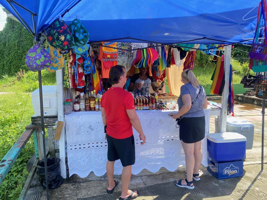 St. Lucia: Sightseeing, Rum tasting, and Shopping Tour - Marigot Bay as the scenic finish