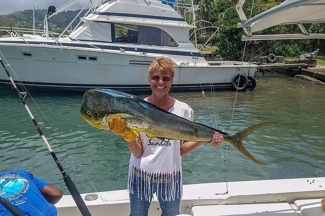 St Lucia Sport Fishing Tour - Fishing St Lucia from a Bertram boat