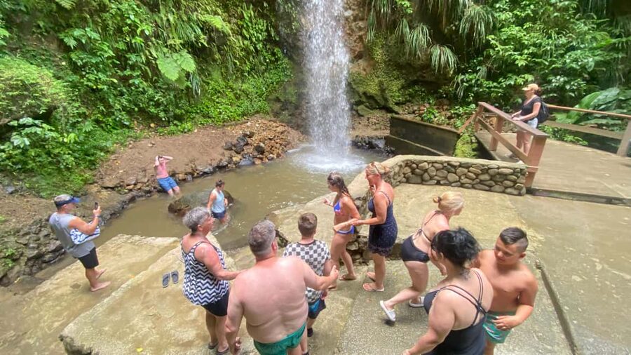 St Lucia Sulphur Springs Drive- in Volcano Tour & Waterfall - Lunch, Drinks, and What the Price Covers
