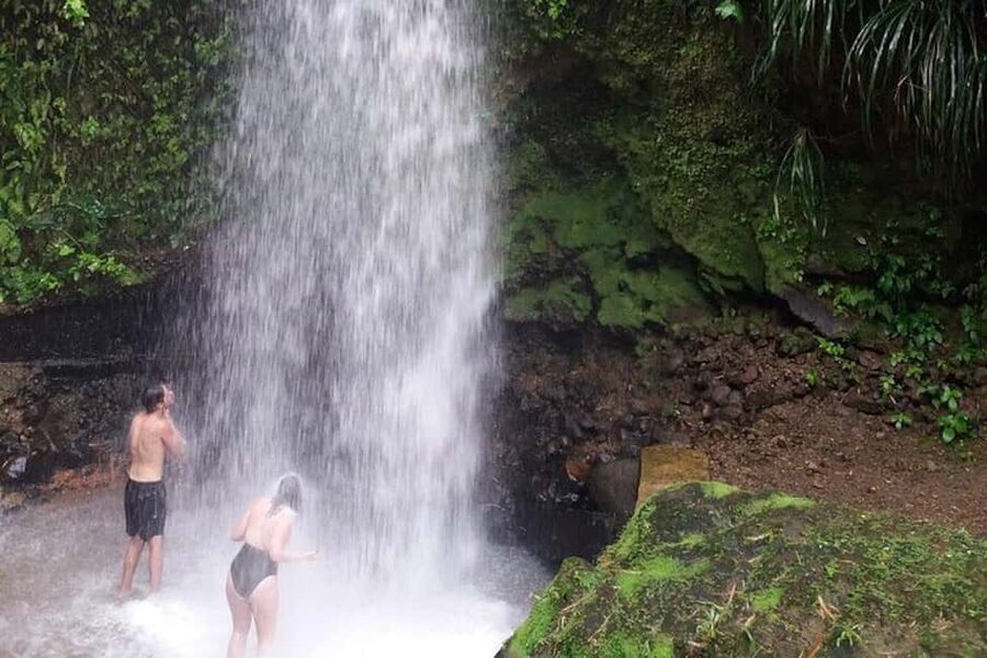St. Lucia: Sulphur Springs Mud Bath and Toraille Waterfall - Toraille Waterfall gives you the cool-down