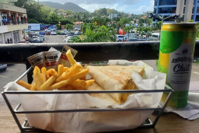 St Lucia Sunset Bar Hop: Island Rhythms - Cafe 758: beginning with a local scene