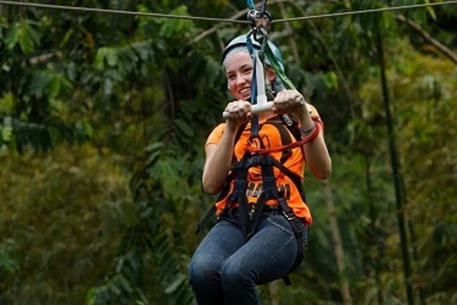 St Lucia Ultimate 3 Package: Aerial Tram Zip Line & Hiking - The short forest hike and what it adds