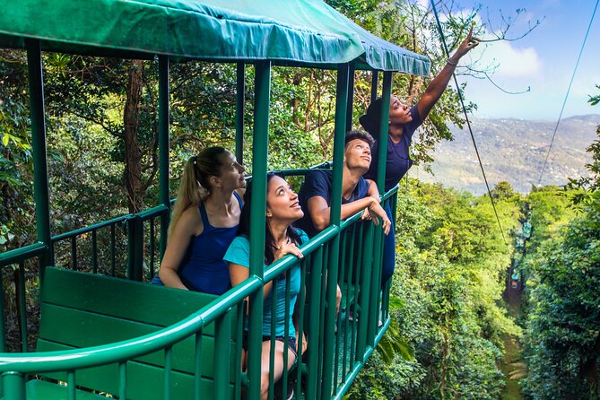 St Lucia Ultimate 3 Package: Aerial Tram, Zipline and Hiking - Eight zip lines bring the speed