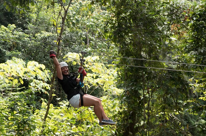 Treetop Canopy Adventure - Refreshments after the final line