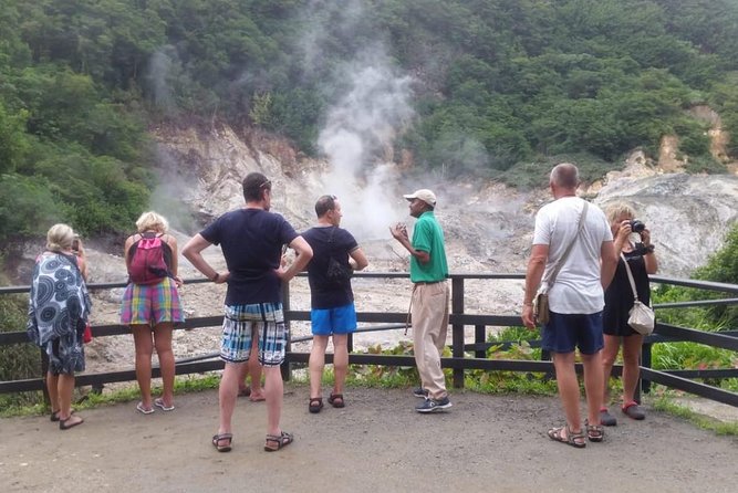 Trip to Soufiere: Volcano, Twin Pitons, Waterfall, Mud Bath & Botanical Garden - Key points at a glance